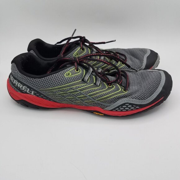 Merrell Trail Glove 3 Trail Running Shoes Mens 9.5/10 MISMATCHED Grey J03905 - Picture 3 of 9